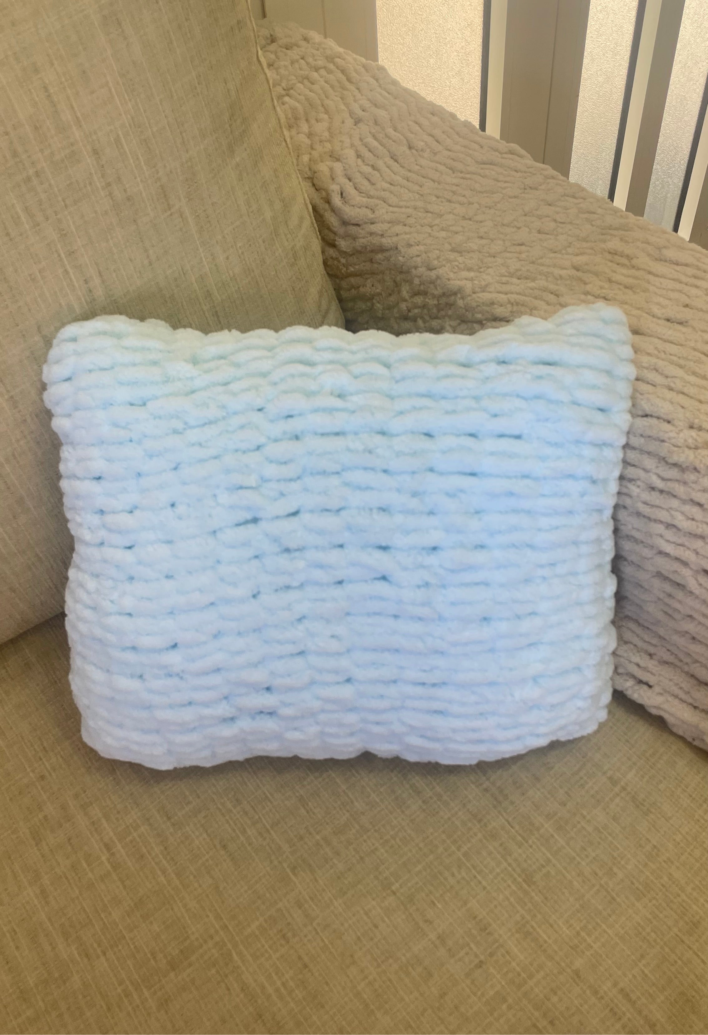 Light Blue Pillow