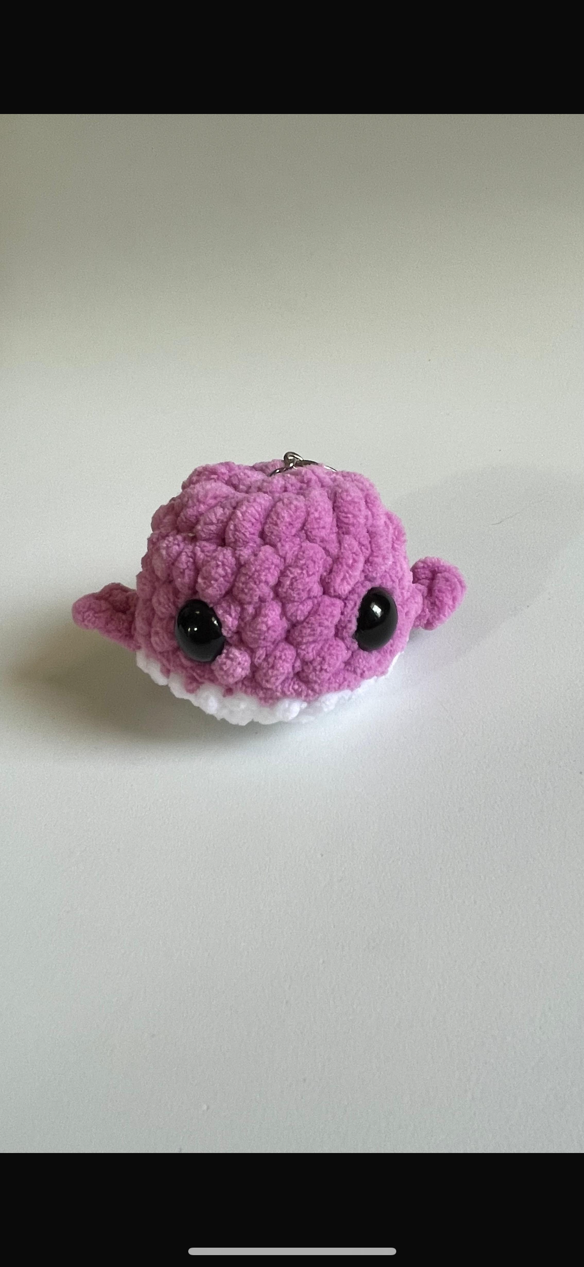 Baby Whale Keychain