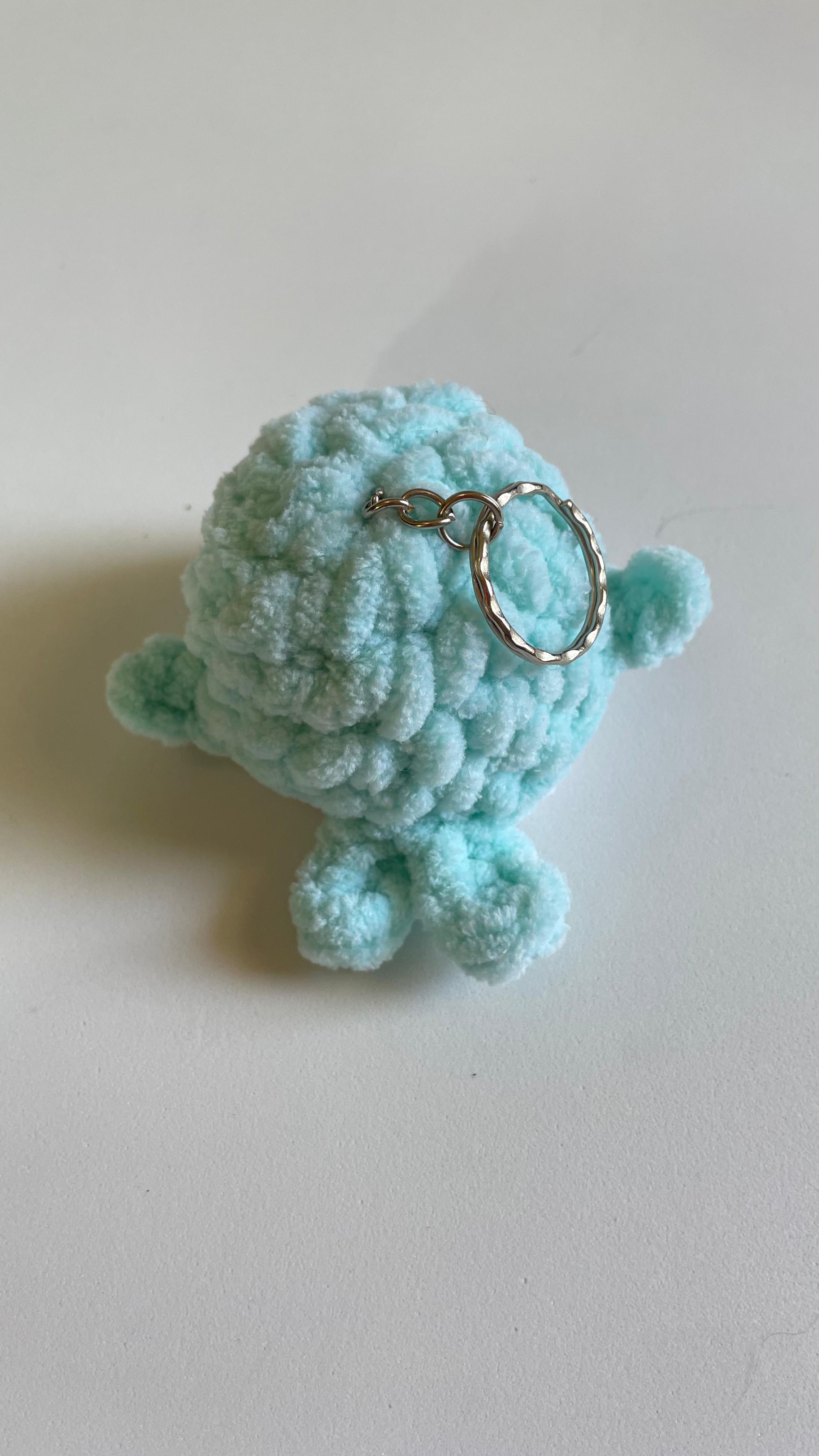 Baby Whale Keychain
