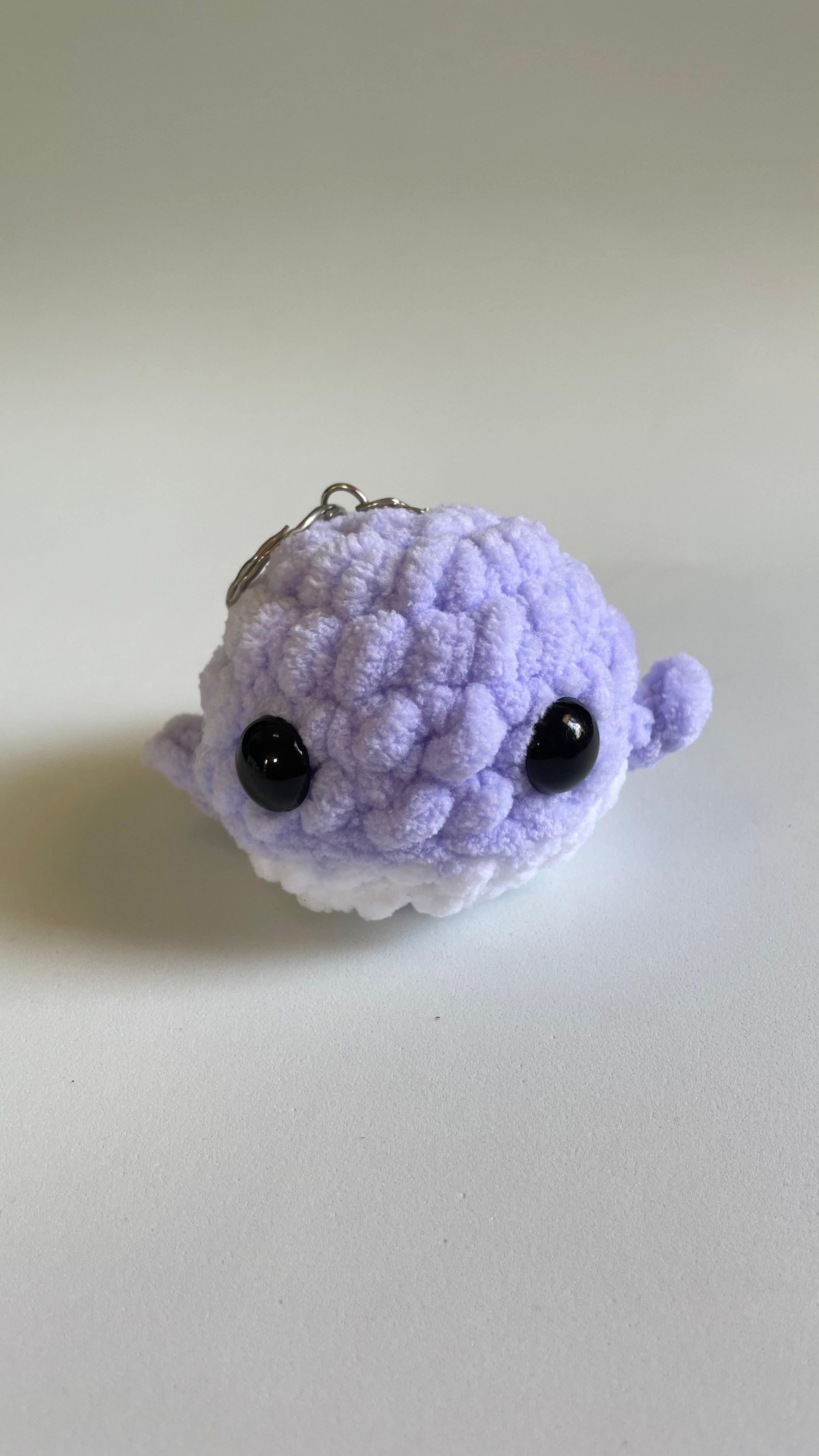 Baby Whale Keychain