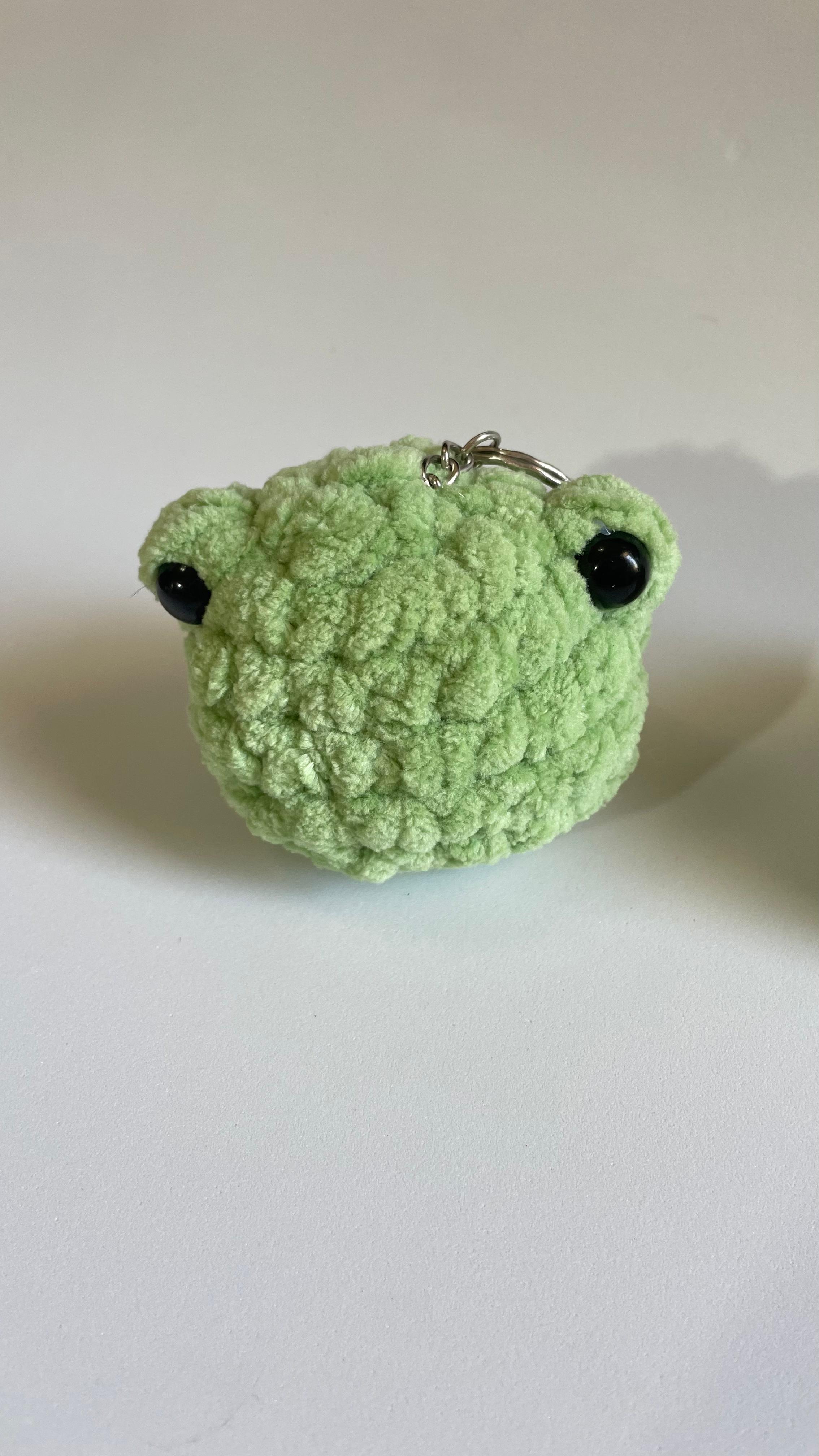 Snuggly Frog Keychain